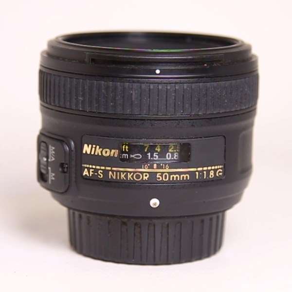 Used Nikon AF-S Nikkor 50mm f/1.8G Standard Prime Lens