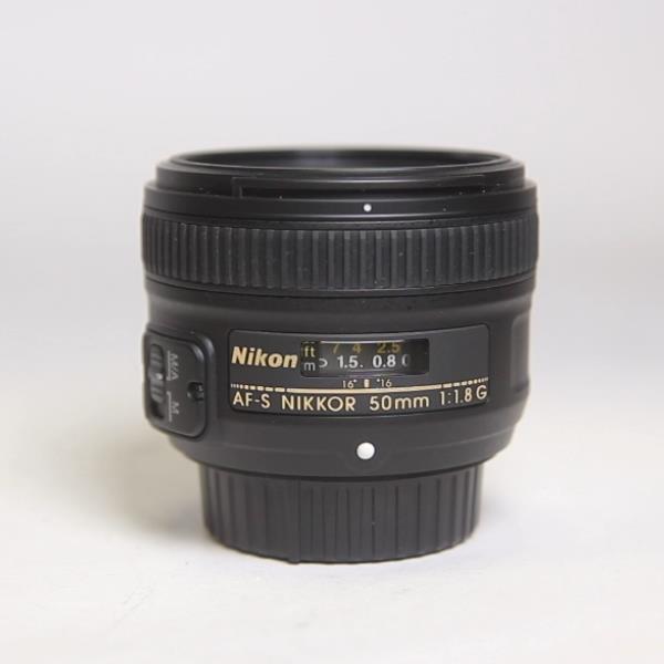 Used Nikon AF-S Nikkor 50mm f/1.8G Standard Prime Lens