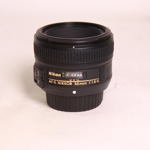 Used Nikon AF-S Nikkor 50mm f/1.8G Standard Prime Lens