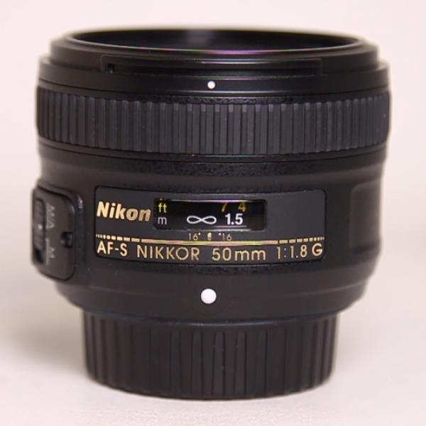 Used Nikon AF-S Nikkor 50mm f/1.8G Standard Prime Lens