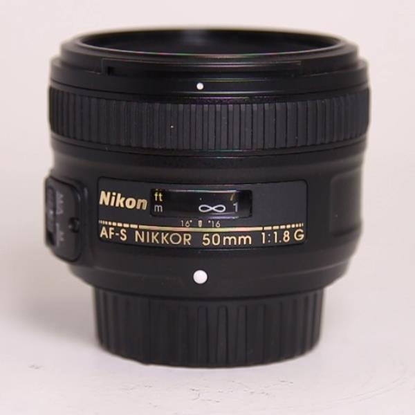 Used Nikon AF-S Nikkor 50mm f/1.8G Standard Prime Lens