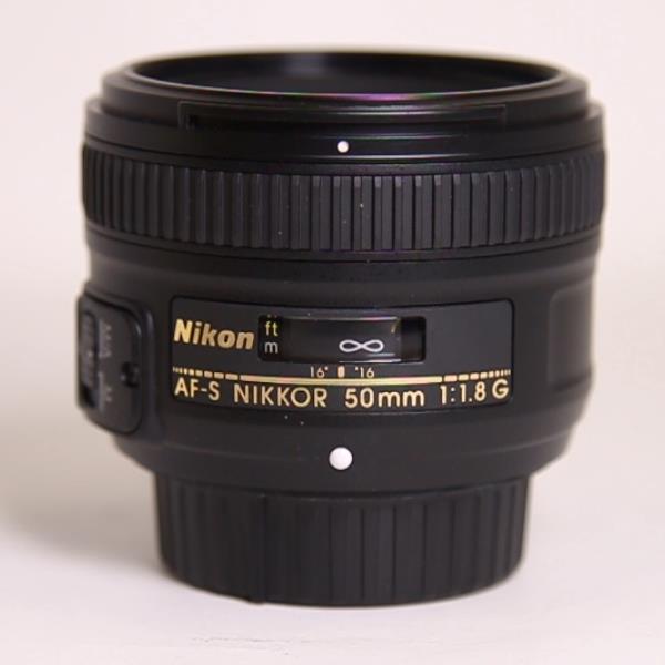 Used Nikon AF-S Nikkor 50mm f/1.8G Standard Prime Lens