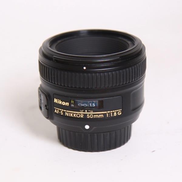 Used Nikon AF-S Nikkor 50mm f/1.8G Standard Prime Lens