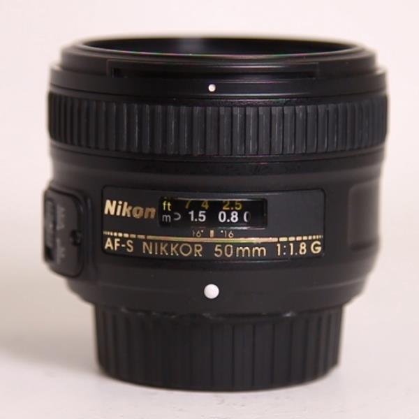 Used Nikon AF-S Nikkor 50mm f/1.8G Standard Prime Lens