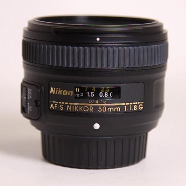 Used Nikon AF-S Nikkor 50mm f/1.8G Standard Prime Lens