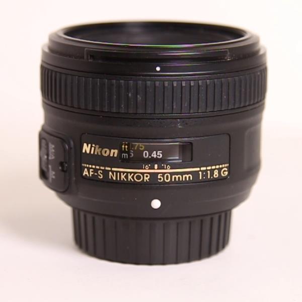 Used Nikon AF-S Nikkor 50mm f/1.8G Standard Prime Lens