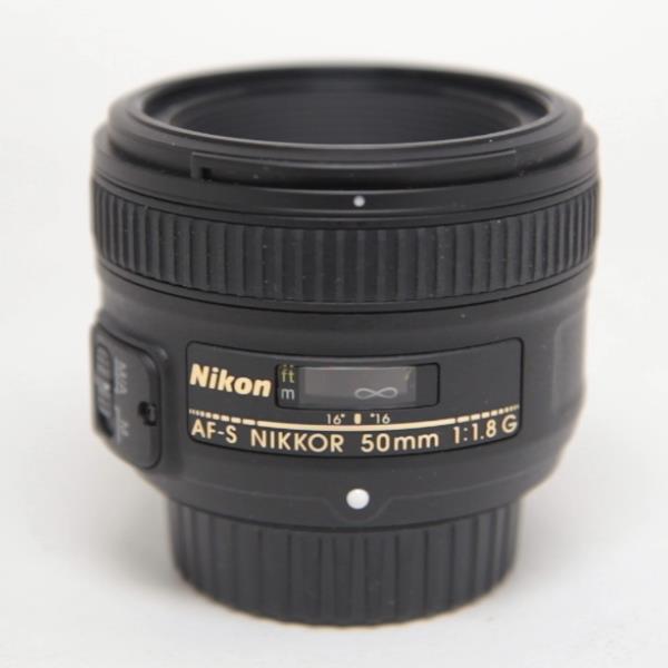 Used Nikon AF-S Nikkor 50mm f/1.8G Standard Prime Lens
