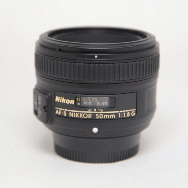 Used Nikon AF-S Nikkor 50mm f/1.8G Standard Prime Lens