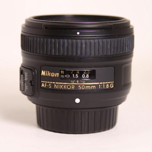 Used Nikon AF-S Nikkor 50mm f/1.8G Standard Prime Lens