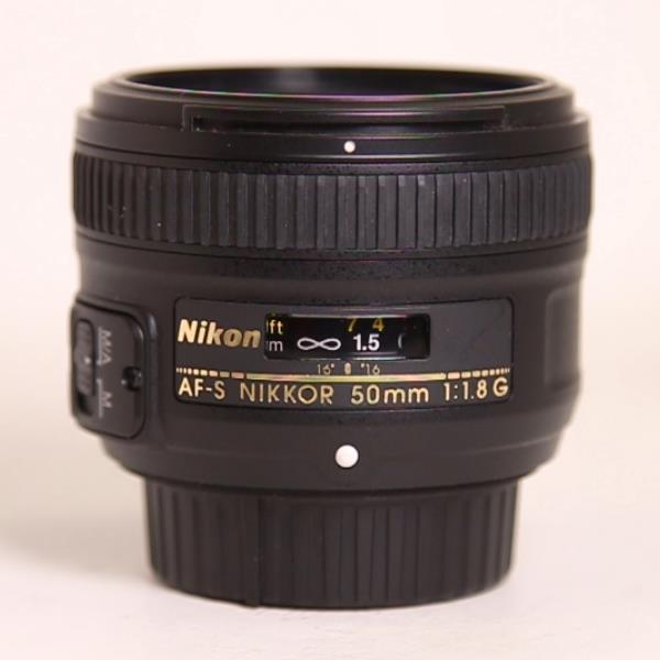 Used Nikon AF-S Nikkor 50mm f/1.8G Standard Prime Lens