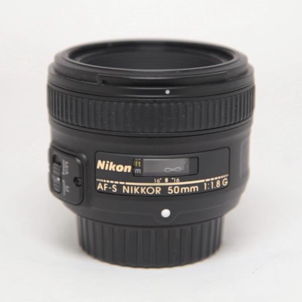 Used Nikon AF-S Nikkor 50mm f/1.8G Standard Prime Lens