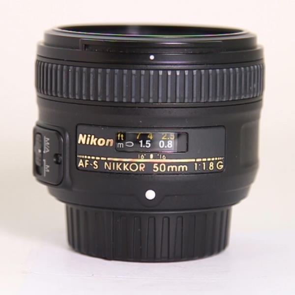 Used Nikon AF-S Nikkor 50mm f/1.8G Standard Prime Lens