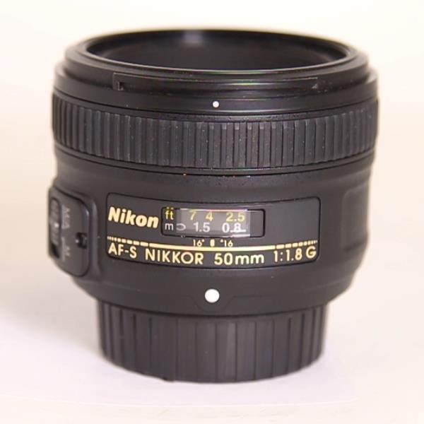 Used Nikon AF-S Nikkor 50mm f/1.8G Standard Prime Lens