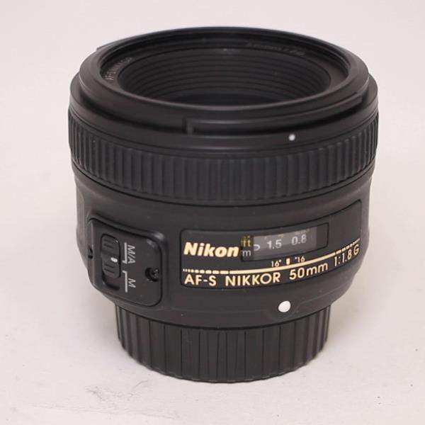 Used Nikon AF-S Nikkor 50mm f/1.8G Standard Prime Lens