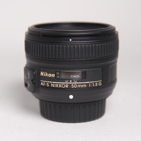Used Nikon AF-S Nikkor 50mm f/1.8G Standard Prime Lens