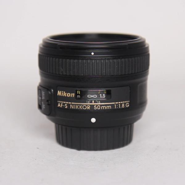 Used Nikon AF-S Nikkor 50mm f/1.8G Standard Prime Lens