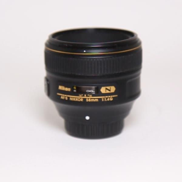 Used Nikon AF-S Nikkor 58mm f/1.4G Standard Prime Lens