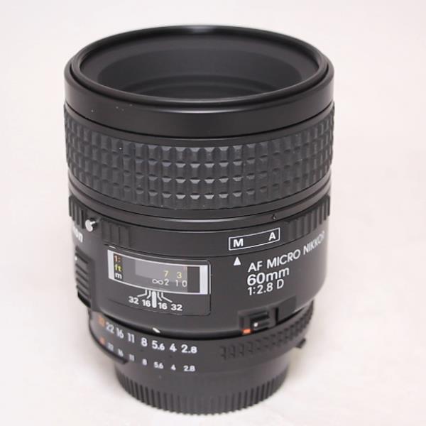 Used Nikon AF Micro-Nikkor 60mm f/2.8D Macro Lens