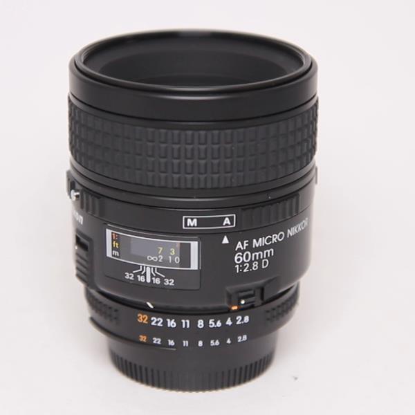 Used Nikon AF Micro-Nikkor 60mm f/2.8D Macro Lens