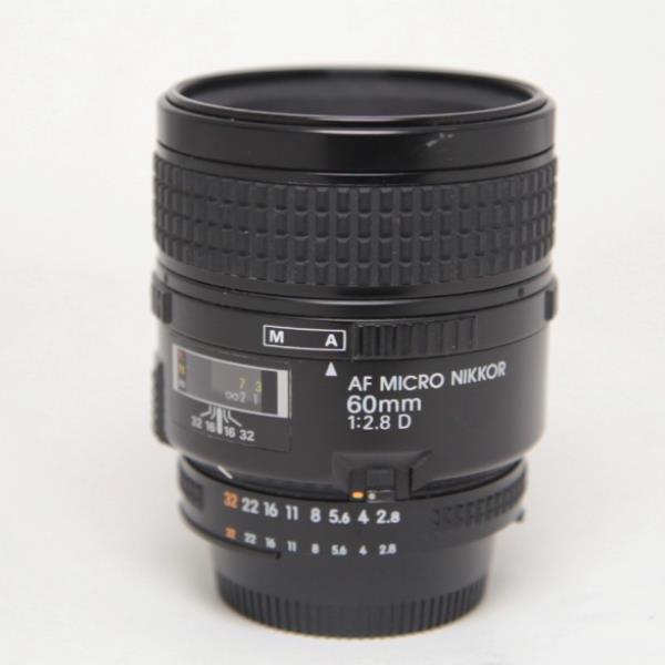 Used Nikon AF Micro-Nikkor 60mm f/2.8D Macro Lens