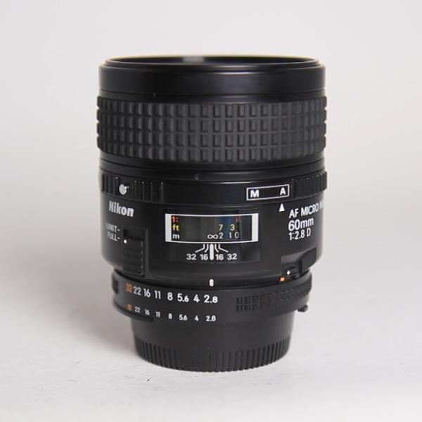 Used Nikon AF Micro-Nikkor 60mm f/2.8D Macro Lens