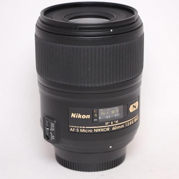 Used Nikon AF-S Micro Nikkor 60mm f/2.8G ED Macro Lens