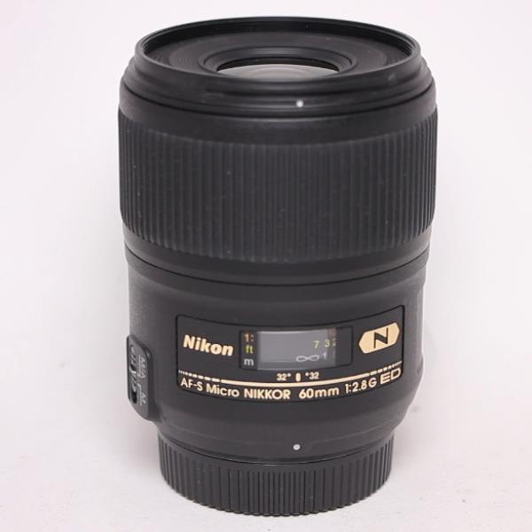 Used Nikon AF-S Micro Nikkor 60mm f/2.8G ED Macro Lens