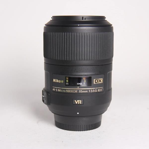 Used Nikon AF-S DX Micro Nikkor 85mm f/3.5G ED VR Macro Lens