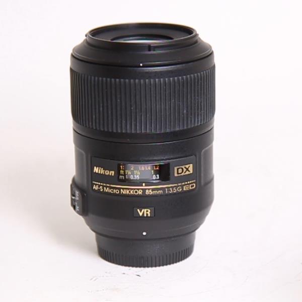Used Nikon AF-S DX Micro Nikkor 85mm f/3.5G ED VR Macro Lens