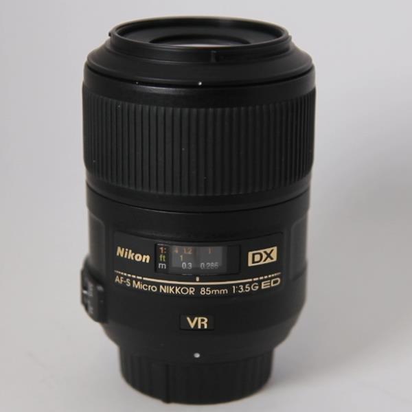 Used Nikon AF-S DX Micro Nikkor 85mm f/3.5G ED VR Macro Lens
