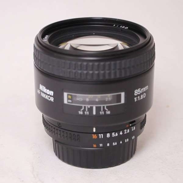 Used Nikon AF NIKKOR 85mm f/1.8D