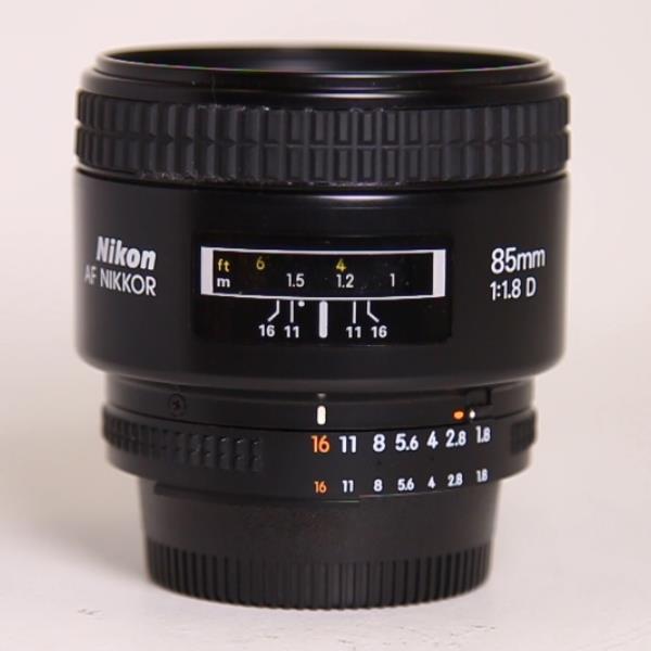Used Nikon AF NIKKOR 85mm f/1.8D