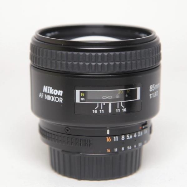 Used Nikon AF Nikkor 85mm f/1.8 D Telephoto Prime Lens