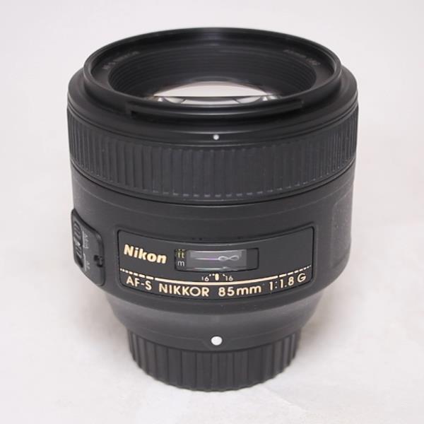 Used Nikon AF-S Nikkor 85mm f/1.8G Telephoto Prime Lens