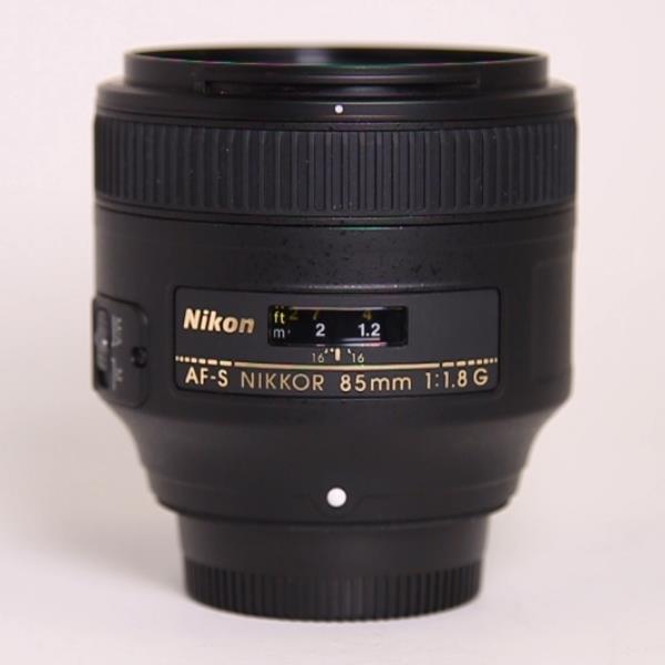 Used Nikon AF-S Nikkor 85mm f/1.8G Telephoto Prime Lens