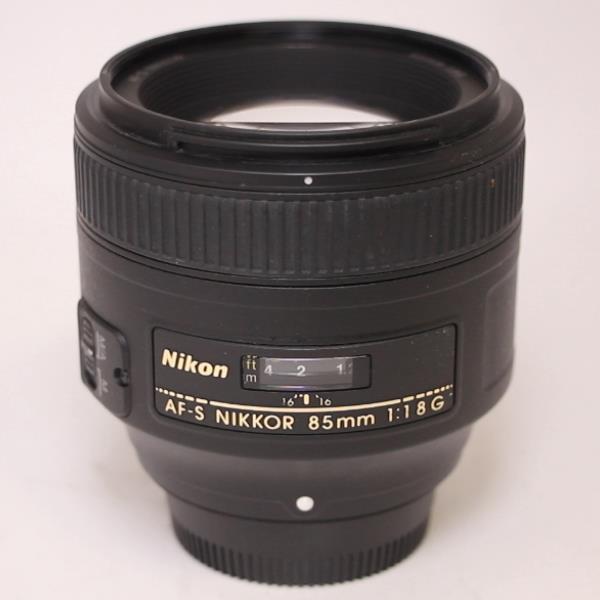 Used Nikon AF-S Nikkor 85mm f/1.8G Telephoto Prime Lens