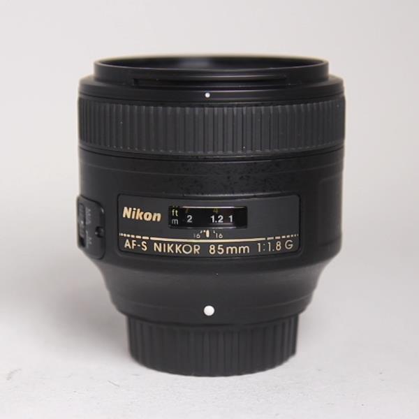 Used Nikon AF-S Nikkor 85mm f/1.8G Telephoto Prime Lens