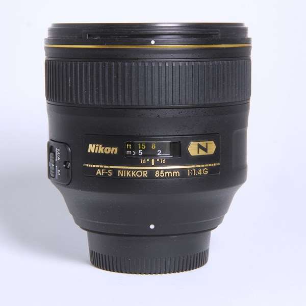 Used Nikon AF-S Nikkor 85mm f/1.4G Telephoto Prime Lens