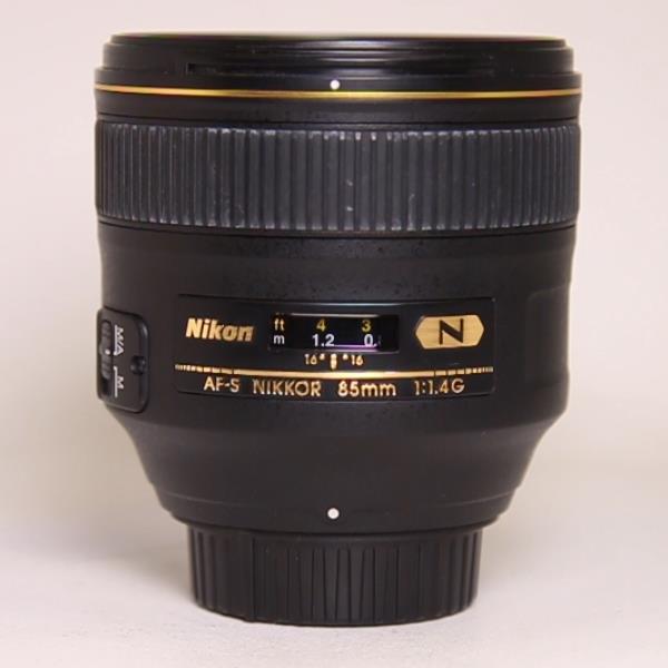 Used Nikon AF-S Nikkor 85mm f/1.4G Telephoto Prime Lens