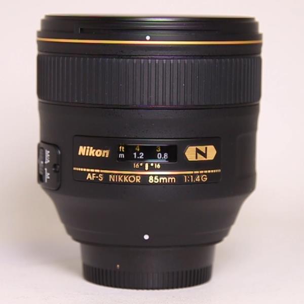 Used Nikon AF-S Nikkor 85mm f/1.4G Telephoto Prime Lens