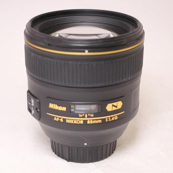 Used Nikon AF-S Nikkor 85mm f/1.4G Telephoto Prime Lens