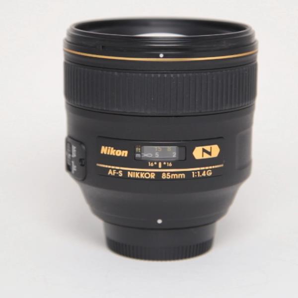 Used Nikon AF-S Nikkor 85mm f/1.4G Telephoto Prime Lens