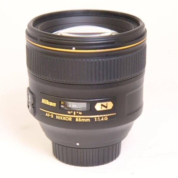 Used Nikon AF-S Nikkor 85mm f/1.4G Telephoto Prime Lens