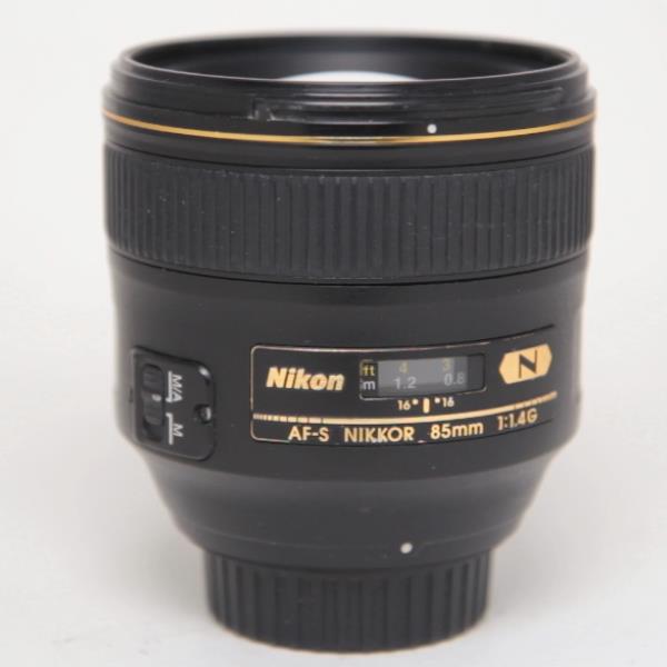 Used Nikon AF-S Nikkor 85mm f/1.4G Telephoto Prime Lens