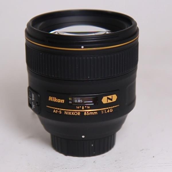 Used Nikon AF-S Nikkor 85mm f/1.4G Telephoto Prime Lens