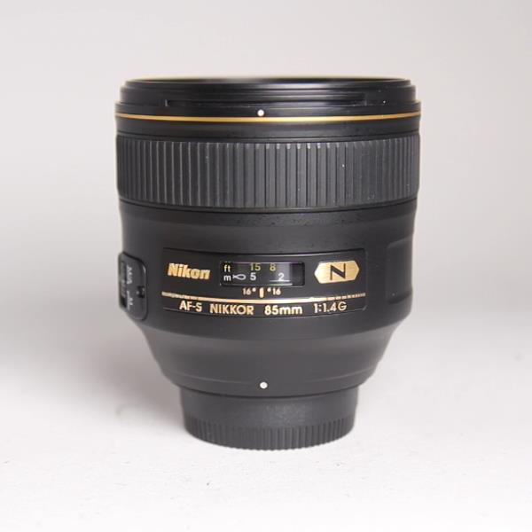 Used Nikon AF-S Nikkor 85mm f/1.4G Telephoto Prime Lens