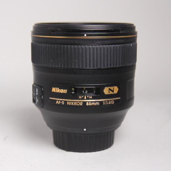 Used Nikon AF-S Nikkor 85mm f/1.4G Telephoto Prime Lens