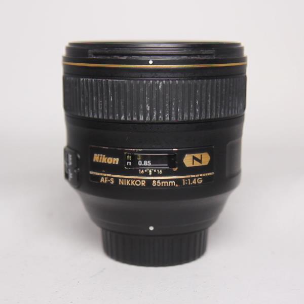 Used Nikon AF-S Nikkor 85mm f/1.4G Telephoto Prime Lens