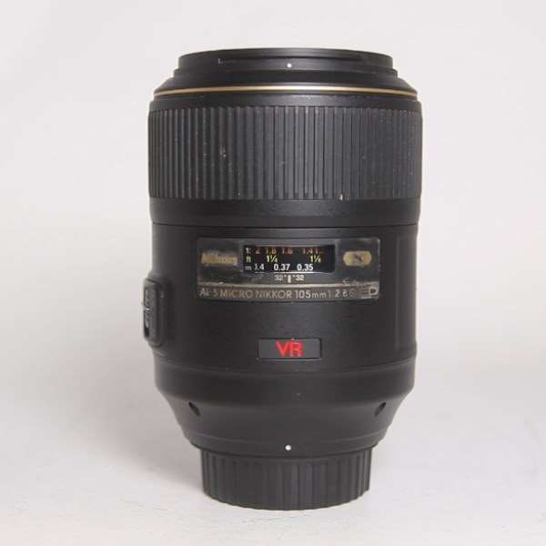 Used Nikon AF-S VR Micro-Nikkor 105mm f/2.8G IF-ED Macro Lens