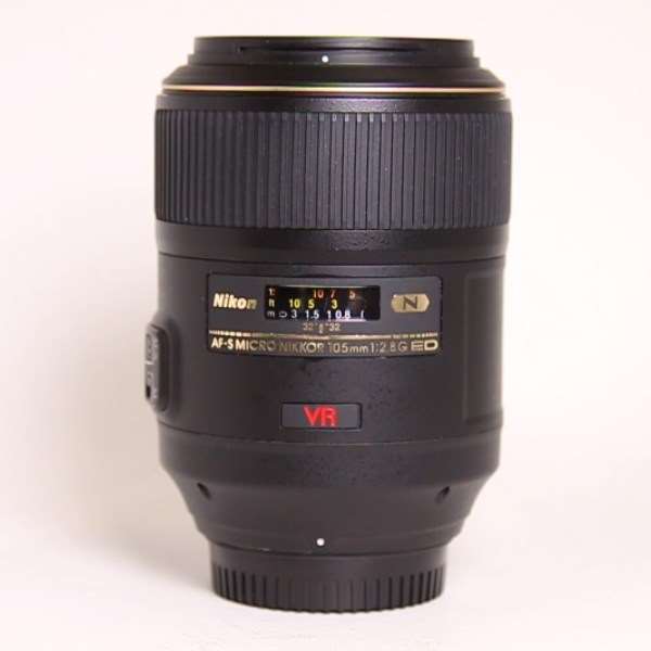 Used Nikon AF-S VR Micro-Nikkor 105mm f/2.8G IF-ED Macro Lens